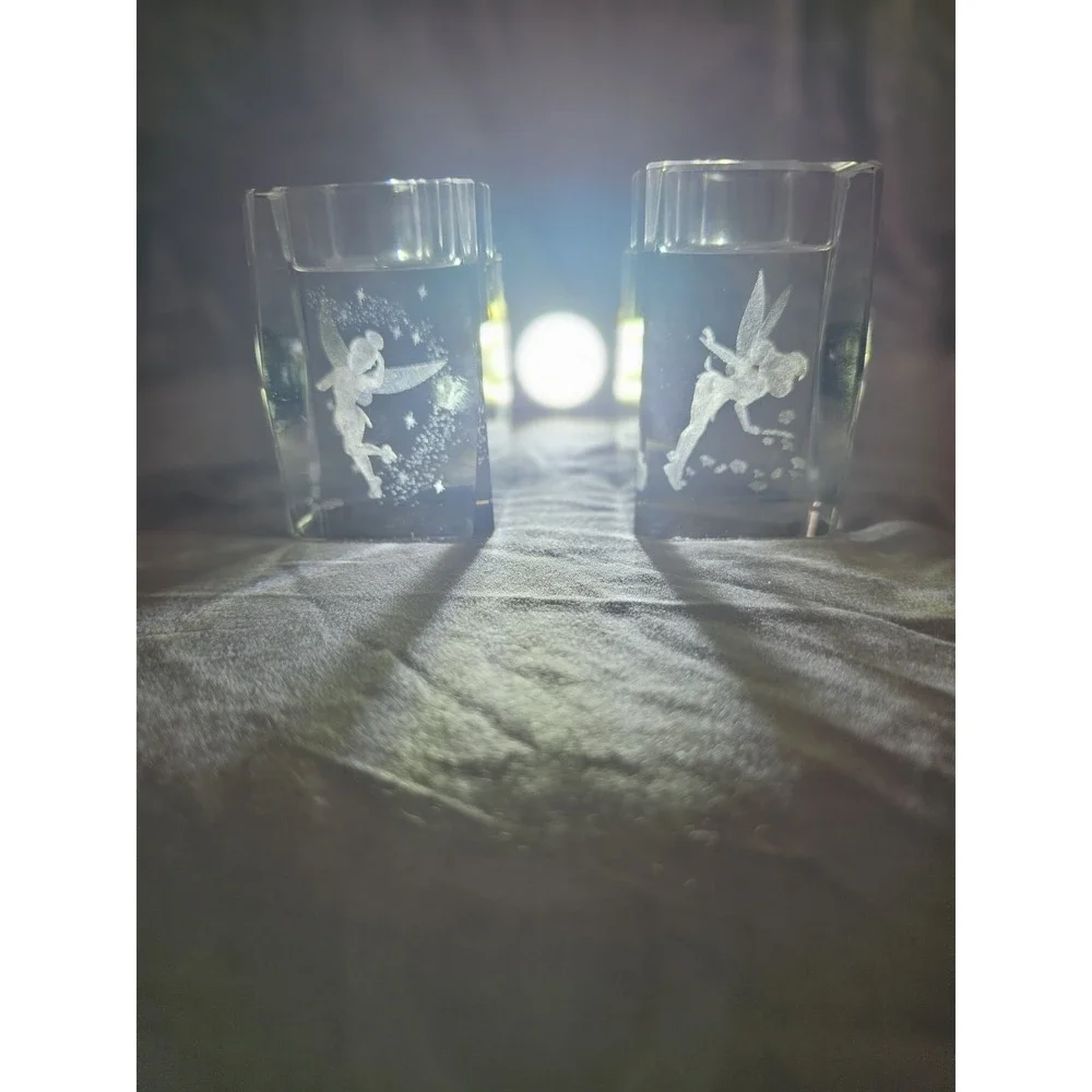 2 Pixie - Tinkerbell Candle Holders 2